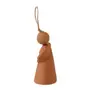 PINGENTE ANJO 10 CM VILAREJO NOEL - ARGILA CRUA - Foto 3