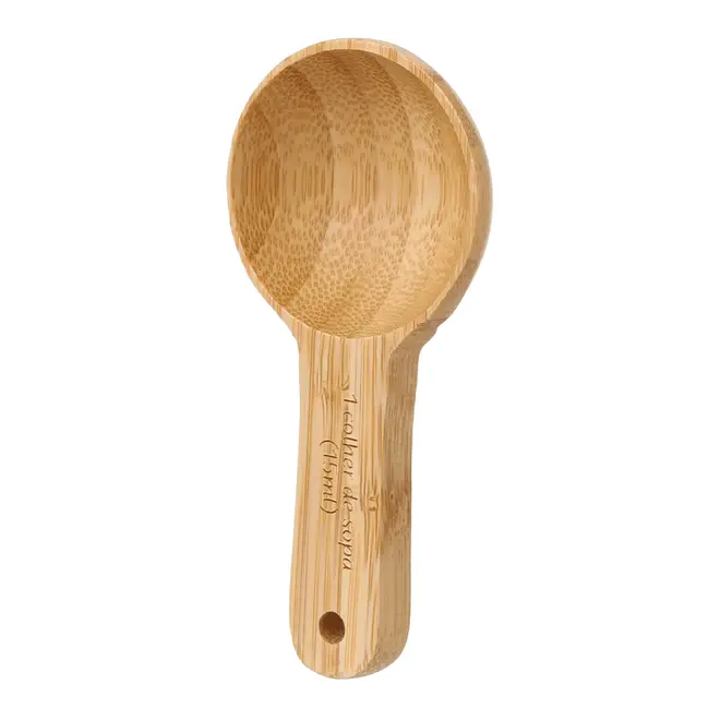 JOGO COM 5 COLHERES MEDIDORAS BAMBOO - BAMBU - Foto 5