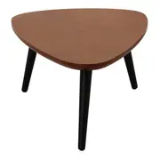 MESA DE CENTRO 84 CM X 60 CM CINAMO - NOZES/PRETO - Foto 5