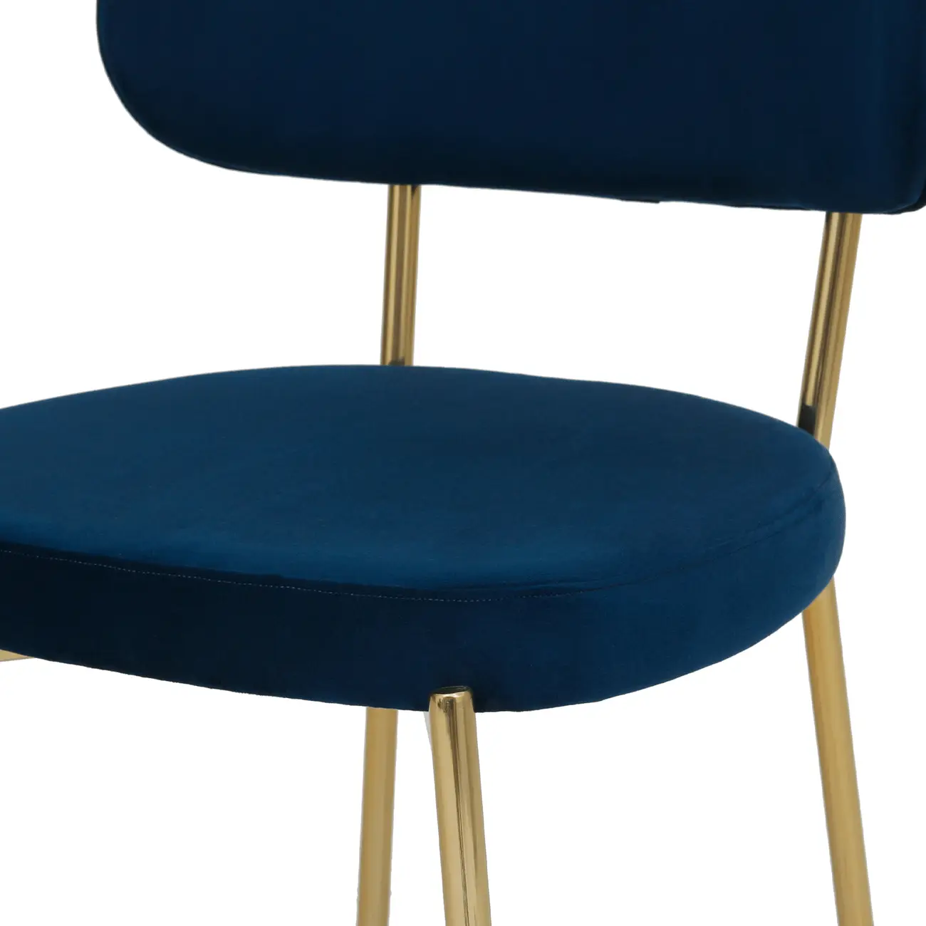 CADEIRA DE JANTAR DAISY - OURO/GALAXY BLUE - Foto 6