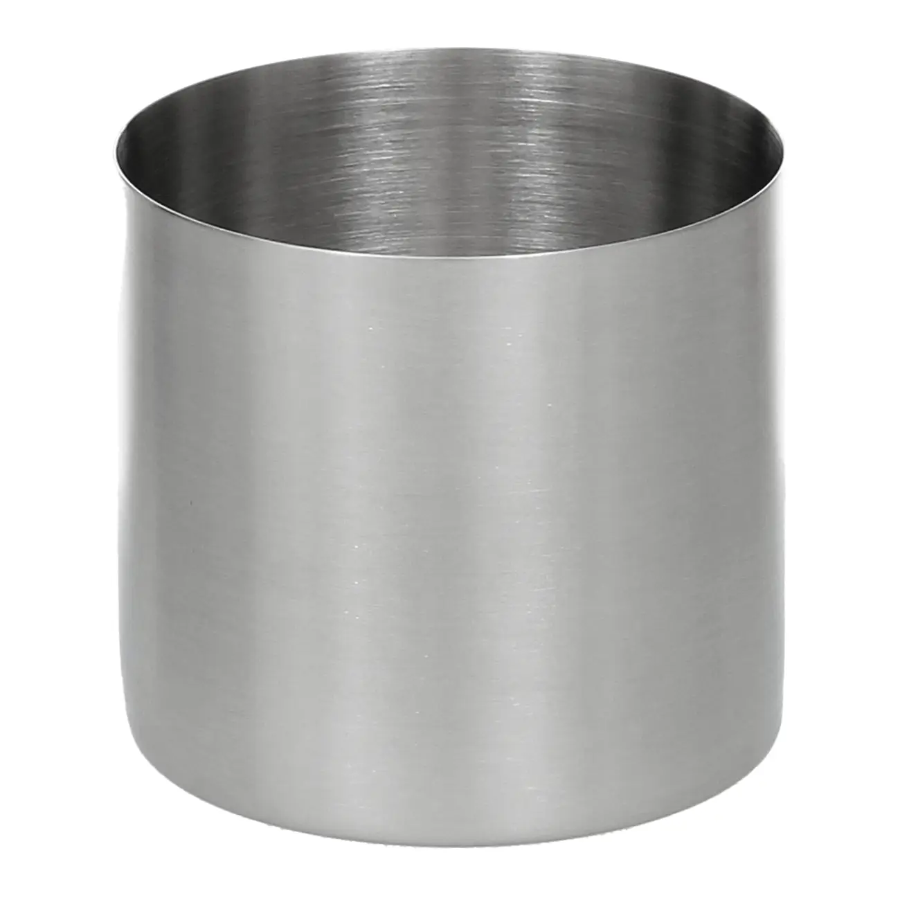 PORTA-ALGODÃO METALLIC - INOX - Foto 3