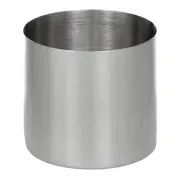 PORTA-ALGODÃO METALLIC - INOX - Foto 3