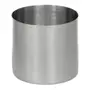 PORTA-ALGODÃO METALLIC - INOX - Foto 3