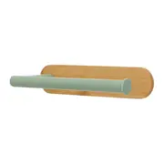 PORTA-TOALHA 23 CM BAMBUMIX - SÁLVIA/BAMBU - Foto 5