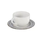 XÍCARA CHÁ 170 ML SALINA I - BRANCO/AZUL - Foto 20