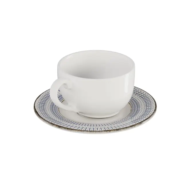 XÍCARA CHÁ 170 ML SALINA I - BRANCO/AZUL - Foto 20