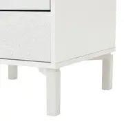 GAVETEIRO PARA ESCRITÓRIO 3 GAVETAS SLEEK - BRANCO/GRANILITE - Foto 11