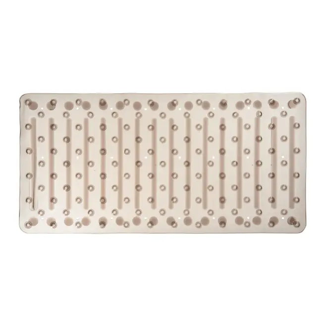 TAPETE PARA BOX 79 CM X 39 CM CAREFUL - CINZA - Foto 1