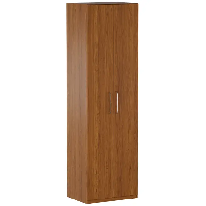 GUARDA-ROUPA 2 PORTAS 5 PRATELEIRAS 35 MAXIMUS - FREIJÓ - Foto 11
