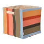 CESTO 35 CM X 35 CM X 35 CM VOA PASSARIM - NATURAL/MULTICOR - Foto 2