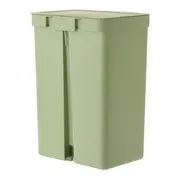 LIXEIRA DUPLA COM PEDAL 30 L TRIUM - SÁLVIA/CINZA - Foto 6