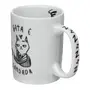 CANECA 160 ML GATA E CANSADA - BRANCO/PRETO - Foto 2