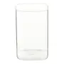 POTE 1,1 L BAMBOO BORUS QUADRADO - INCOLOR/BAMBU - Foto 4