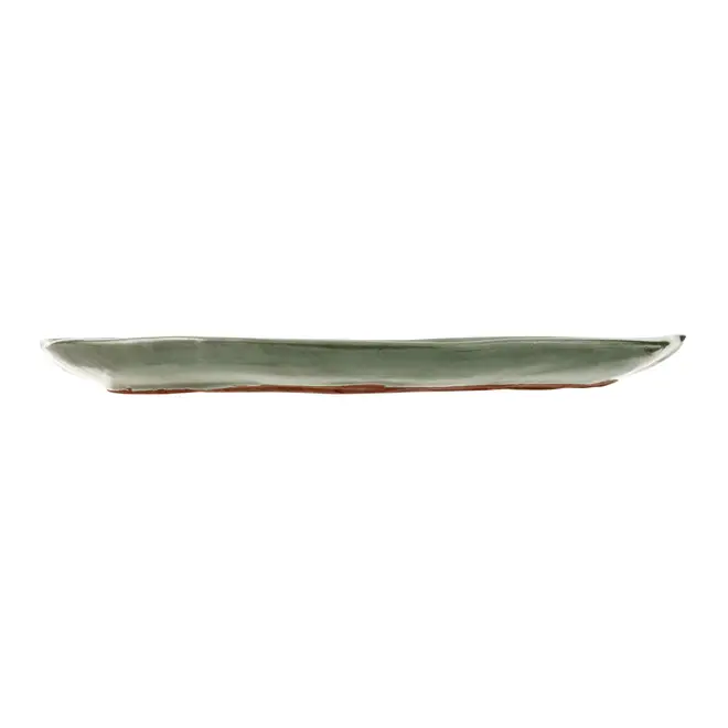 PRATO PARA BOLO 33 CM FOLHA - VERDE - Foto 2