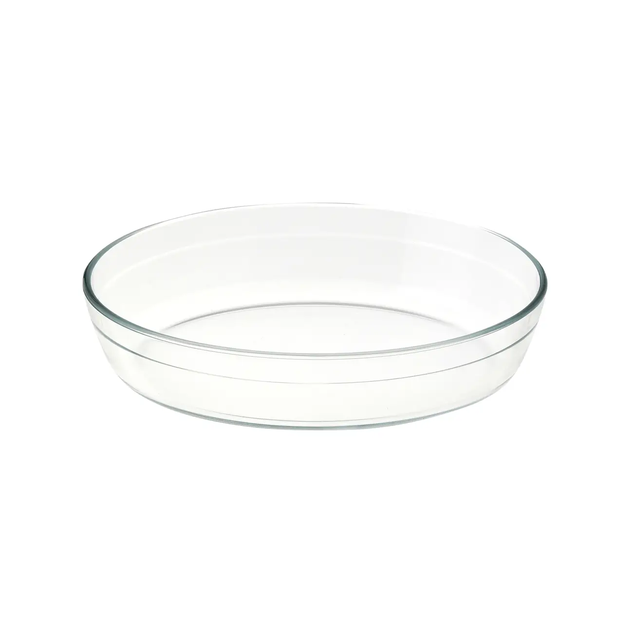 TRAVESSA REFRATÁRIA OVAL 26 CM X 17 CM LUZZY - INCOLOR - Foto 1