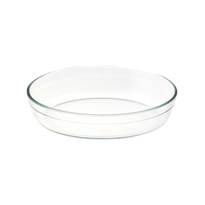 TRAVESSA REFRATÁRIA OVAL 26 CM X 17 CM LUZZY - INCOLOR - Foto 1
