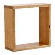NICHO 30 CM X 30 CM X 12 CM ARAÚNA - AMÊNDOA - Foto 4