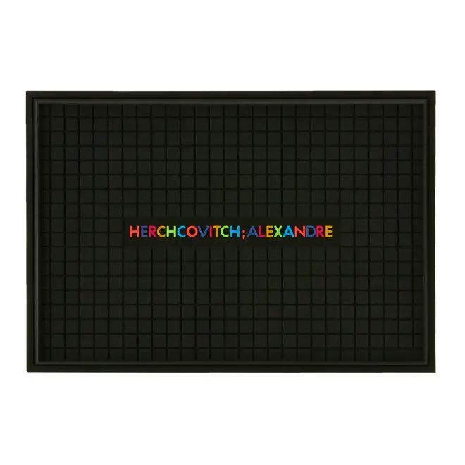 BAR MAT 28 CM X 19 CM CAVEIRA - PRETO/MULTICOR - Foto 3