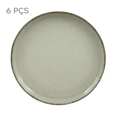 JOGO DE PRATOS RASOS C/6 PEÇAS MARURU