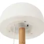 LUMINÁRIA DE MESA LED RECARREGÁVEL STELLA - BAMBU/BRANCO - Foto 6