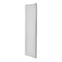 CONJUNTO COM 2 PORTAS DE CORRER DIREITA/ESQUERDA PARA GUARDA-ROUPAS SLIDES - BRANCO/ALUMÍNIO - Foto 4