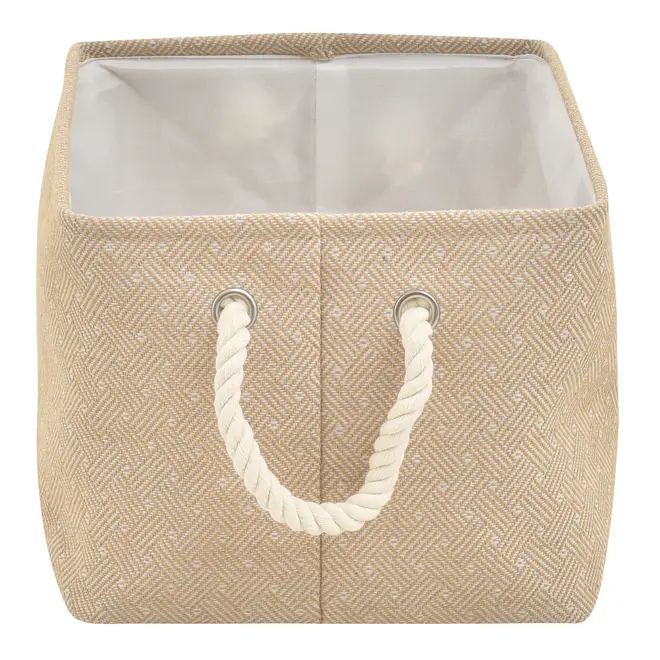 CESTO 25 CM X 30 CM X 40 CM TRAIRI - NATURAL/OFF WHITE - Foto 3