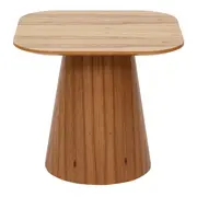 MESA LATERAL 60 CM X 60 CM ALLURE - FREIJÓ/FREIJÓ - Foto 2