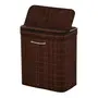 CESTO PARA ROUPAS COM DIVISÓRIA 53 CM X 60 CM X 35 CM BUKA - MARROM/BEGE - Foto 6