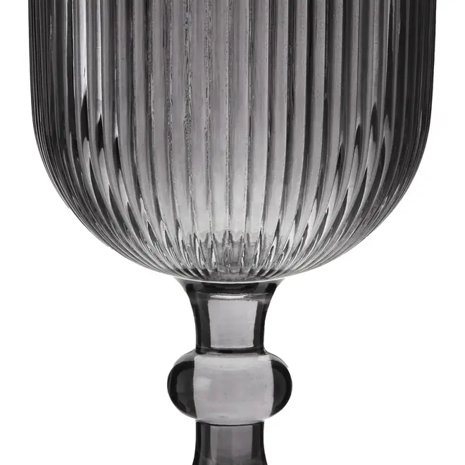 TAÇA DE ÁGUA VINHO 350 ML DRANCY - SMOKE - Foto 2