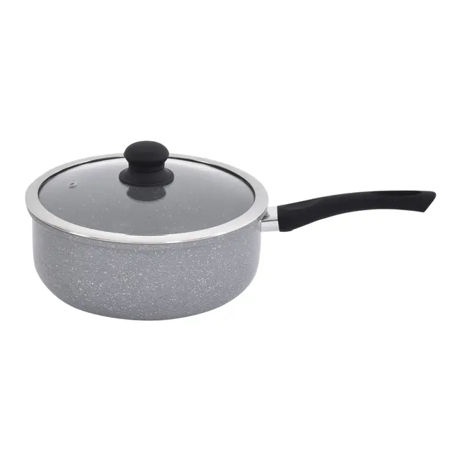 PANELA INDUÇÃO 24 CM GRANITY - KONKRET/PRETO - Foto 1
