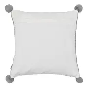 CAPA PARA ALMOFADA 45 CM X 45 CM CHANZY - CINZA PROVENCE - Foto 3