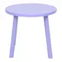 MESA INFANTIL REDONDA 60 CM VIK - MOUSSE DE JABUTICABA - Foto 2