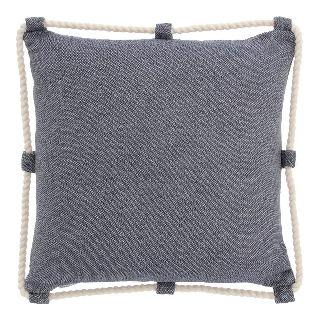 ALMOFADA 43 CM X 43 CM TRAMONTANA - MESCLADO AZUL - Foto 1