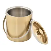 HAWK BALDE PARA GELO COM PEGADOR - OURO/INOX - Foto 2