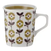 CANECA 230 ML BLOOMBELOT MARIGUARA - CAQUI/MARROM DE LEI - Foto 1