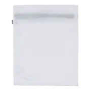 SACO PROTETOR PARA LAVAR ROUPA 57 CM X 46 CM SAFE - BRANCO/SÁLVIA - Foto 3