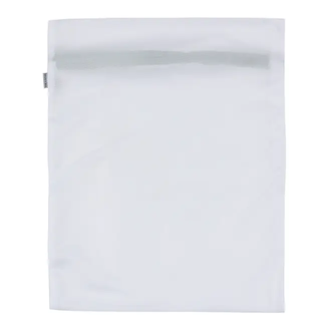 SACO PROTETOR PARA LAVAR ROUPA 57 CM X 46 CM SAFE - BRANCO/SÁLVIA - Foto 3