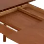 MESA DE JANTAR EXTENSÍVEL 1,36 M/1,76 M X 90 CM OREGON - NOZES - Foto 13