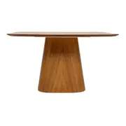 MESA DE JANTAR 1,35 M X 1,35 M ALLURE - FREIJÓ/FREIJÓ - Foto 1