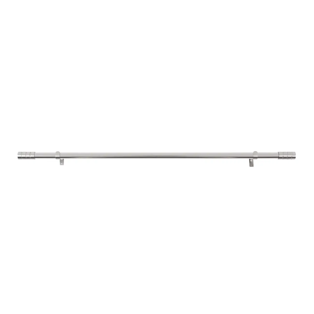 SUPORTE PARA CORTINA EXTENSÍVEL 1,20 M/2,10 M 28 MM SUPINO - PRATA - Foto 1