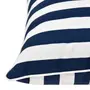 ALMOFADA 45 CM X 45 CM BLUESTRIPE RECORTES - BRANCO/AZUL ESCURO - Foto 4