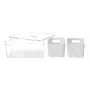 ORGANIZADOR COM 2 CESTOS PRACTICAL FRIDGE - INCOLOR/BRANCO - Foto 6