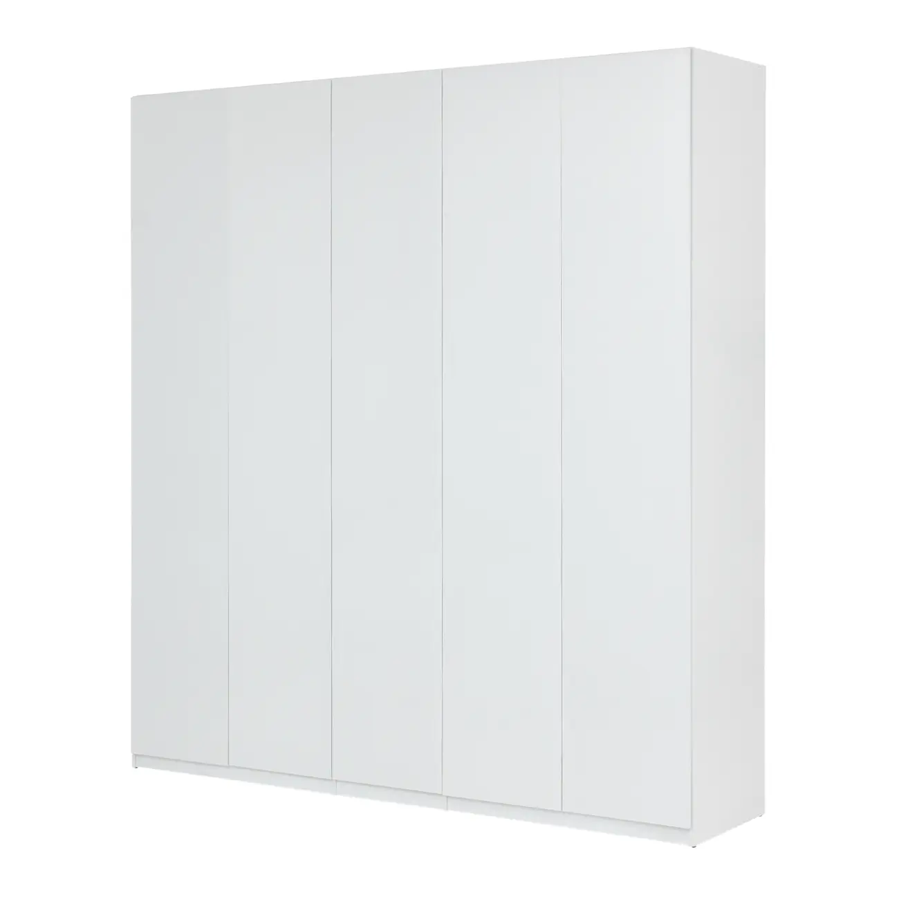 GUARDA-ROUPA DE CASAL 5 PORTAS 3 GAVETAS 45 MAXIMUS - BRANCO - Foto 2
