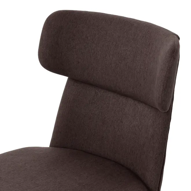 CADEIRA HOME OFFICE ZYGANA - RUBI MOCHA/PRETO - Foto 8