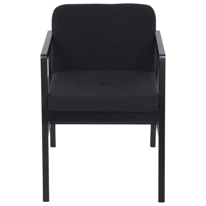 POLTRONA CEIBO - PRETO/PRETO - Foto 2
