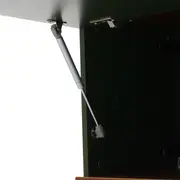 ARMÁRIO DE COZINHA AÉREO 1,20 M 1 PORTA BASCULANTE POAH - MUSGO/NOZES - Foto 7