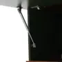 ARMÁRIO DE COZINHA AÉREO 1,20 M 1 PORTA BASCULANTE POAH - MUSGO/NOZES - Foto 7