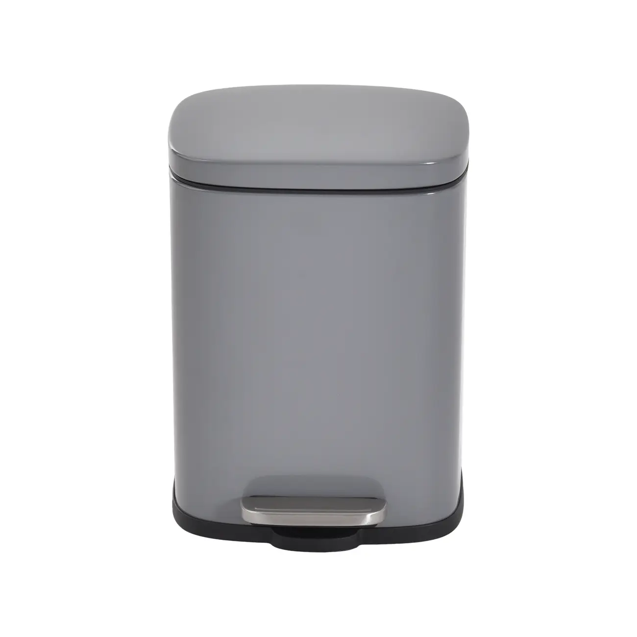 LIXEIRA 5 L ALLSTON - KONKRET/INOX - Foto 1