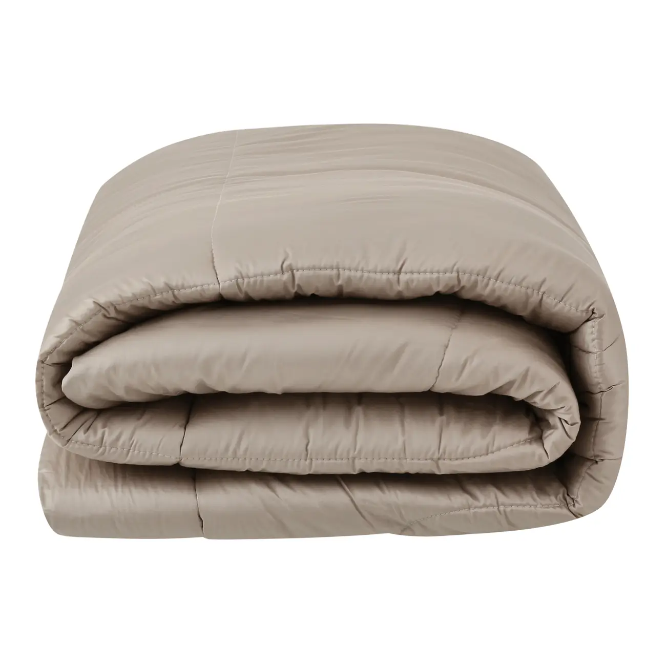EDREDOM KING 2,60 M X 2,80 M HIGH-SATIN - CAMELO - Foto 3
