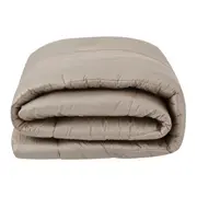 EDREDOM KING 2,60 M X 2,80 M HIGH-SATIN - CAMELO - Foto 3